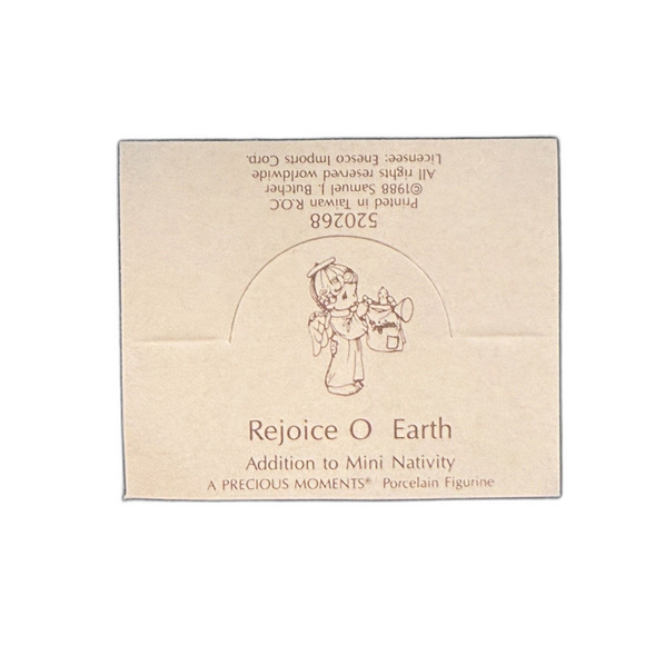 Precious Moments Figurine Rejoice O Earth E-5636 | Retired 1999 Nativity - Picture 9 of 10